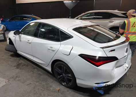 2025 Acura Integra A-Spec из США, поврежденный, VIN 19UDE4H33SA004762